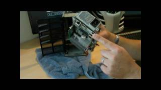 HP MediaSmart Server EX470 Memory Upgrade  Video Two of Four [upl. by Llertnov]