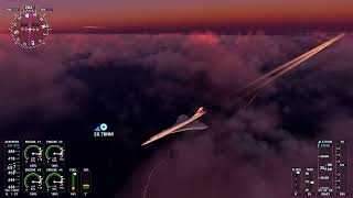 Flying Concord fromd D C TO San Fransisco  FS Xbox Series X [upl. by Assirahc]