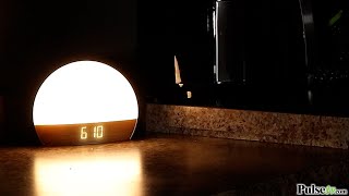 Sunrise Alarm Clock with Soft LED Lights by Brookstone [upl. by Yntrok]