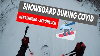 Schönbuch Snowboard during German Lockdown SnowboardDad [upl. by Tedda]