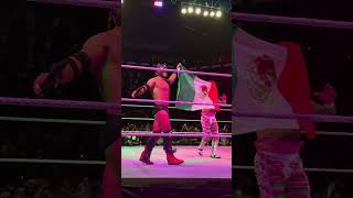 Rey Mysterio speech with Dragon Lee  WWE Monterrey Mexico 2024 [upl. by Galang282]