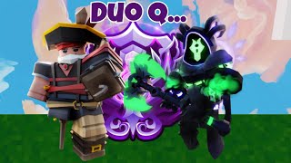 The BEST Duo Q Strategy  Roblox Bedwars [upl. by Enilorak]