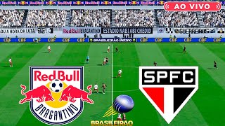 BRAGANTINO X SÃO PAULO  AO VIVO COM IMAGENS DO BRASILEIRÃO SERIE A  ASSISTA AGORA  DIRETO DO PES [upl. by Nailluj]