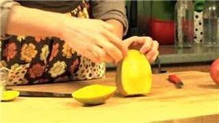 Raw Mango Juice amp Smoothies  How to Cut a Mango Perfectly [upl. by Eves]