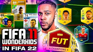 Using FIFA 11 Wonderkids in FUT Champs FIFA22 [upl. by Ulda]