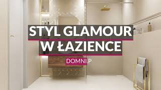 Styl glamour w Łazience  Łazienka w różnym stylu [upl. by Aliuqat87]