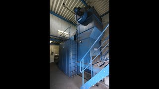 Schlick Rotojet 1500 Hydraulic Shotblasting Line [upl. by Enitsenrae696]