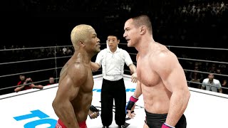 UFC Undisputed 3 Pride Mode  Kevin Randleman Mirko Cro Cop 60 fps [upl. by Maximo79]