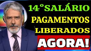 ✅ SAIU AGORA ANTECIPAÇÃO 14°SALÁRIO INSS  PAGAMENTOS LIBERADOS💸💸 [upl. by Airotal]