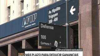 Más plazo para deducir ganancias – Telefe Noticias [upl. by Box]