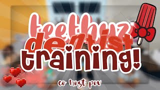 Teethyz Training  Cohost POV [upl. by Davine]