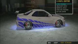 2Fast 2Furious ブライアン仕様 GTR in Midnight Club Los Angeles [upl. by Scammon]