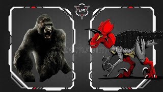 Ultimasaurus VS King kong 2005 [upl. by Hanah]