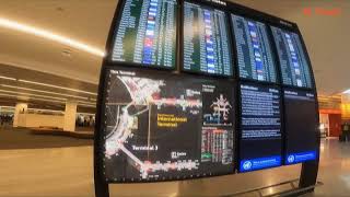 Walking Tour San Francisco International Airport International Terminal G Gates [upl. by Frasch]