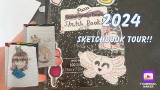 Stormie’s 2024 Sketchbook tour [upl. by Luci]