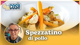 Spezzatino di pollo  Si fa così  Chef BRUNO BARBIERI [upl. by Alcina]