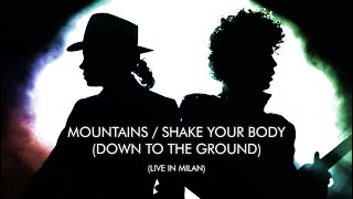 Prince  Mountains  Shake Your Body Live in Milan [upl. by Coady539]