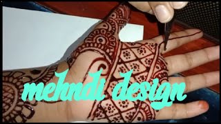 Easy simple mehndi designmailanji design aflans world [upl. by Archy]