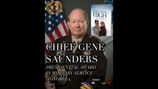 Chief Gene Saunders honored member of IAOTP [upl. by Aroda]