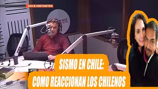 SISMO EN CHILE COMO REACCIONAN LOS CHILENOS MI POLOLA REACCIONA  CHILE VS PAÍSES EXTRANJEROS [upl. by Lynne]