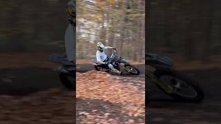 Getting sketch in Thetford Forrest 💨 dirtbike ktm moto riding [upl. by Iveksarap899]