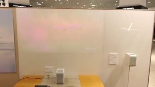 ソニー、ポータブル超短焦点プロジェクターLSPXP1 のテスト動画 2 [upl. by Egdamlat946]