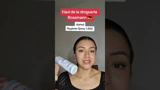 Haul de la droguería rossmann alemania [upl. by Philipines]