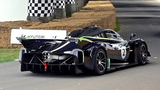 THE LOUDEST CAR AT Goodwood Festival Of Speed 2024 HUAYRA R [upl. by Esined888]