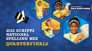 2022 Scripps National Spelling Bee Quarterfinals [upl. by Aivonas]