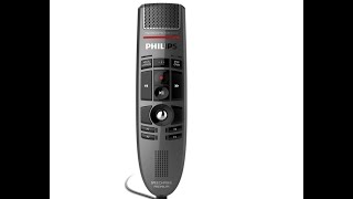 Review Philips LFH 3500 SpeechMike Premium USB dictation microphone [upl. by Yzeerb]