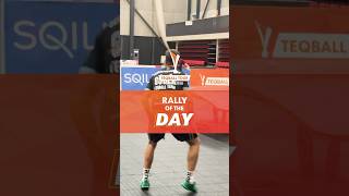 Rally of the day  Grindsted  Day 2 Teqball TeqballTour [upl. by Enelak]