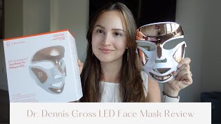 Dr Dennis Gross LED Face Mask Review Does it actually help with inflammation amp rosacea [upl. by Oirotciv]