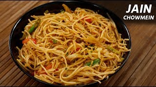 Chowmein Recipe  No Onion No Garlic Street Style  CookingShooking [upl. by Elohcan]