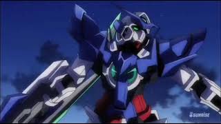 Gundam Build Fighters Battle scene MEIJIN Amazing Exia vs F91 JULIAN [upl. by Ataynek65]