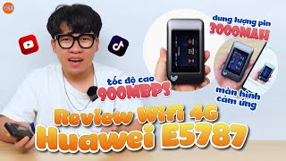 Wifi 4G Huawei E5787  Tốc Độ Cao 900Mbps  Wifi 2 Băng Tần  Màn Hình Cảm Ứng  WIFICOMVN [upl. by Linker91]