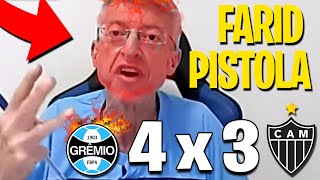 FARID PISTOLA COM O GRÊMIO APÓS REBAIXAMENTO GRÊMIO 4X3 ATLÉTICOMG [upl. by Yreneh830]