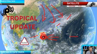 Flooding rains in south Luzon and Malaysia as the shearline continues to dominate Westpacwx update [upl. by Pepita]