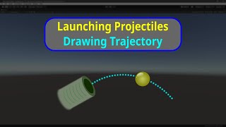 Launching Projectile  Drawing Trajectory  Projectile Motion  Line Renderer C Unity Game Engine [upl. by Willetta]