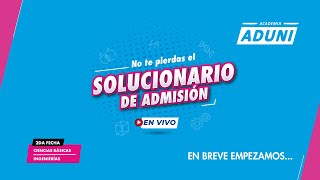 SEGUNDO EXAMEN SAN MARCOS 2024 II  SOLUCIONARIO EN VIVO [upl. by Hgielek]