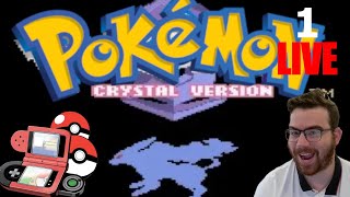 POKEMON CRISTAL 1  Bienvenue à Johto   Lets Play 100 [upl. by Sami359]