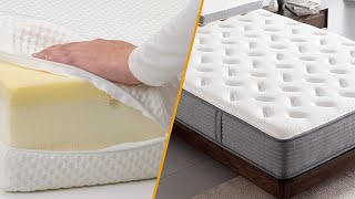 Foam vs Spring Mattresses Which Is More Effective 2024 [upl. by Patrizius]