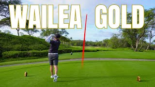 Wailea Gold Course 4K  A Championship course that former PGA legends played [upl. by Boffa314]