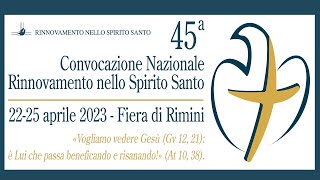 IN DIRETTA DA RIMINI S MESSA DELLA VIGILIA A CONCLUSIONE DELLINIZIATIVA quotMURO DI FUOCOquot [upl. by Maidie]