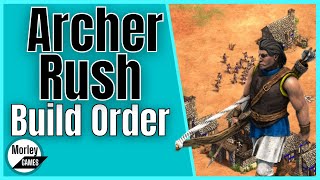 How to Archer Rush  AOE2 Archer Rush Build Order Tutorial [upl. by Dennis]