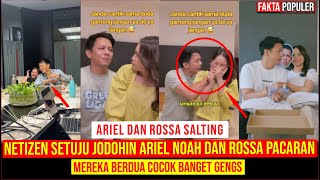 Reaksi Ariel Noah Dan Rossa Di Jodohkan Netizen  Rossa Bongkar Sifat Asli Ariel [upl. by Rihsab]