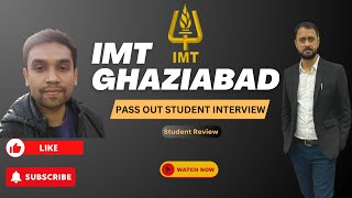 IMT GHAZIABAD MBA Student Interview  Reviews  Podcast mba [upl. by Cheadle]