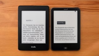 Tolino Vision vs Kindle Paperwhite Hardwarevergleich [upl. by Attenev]