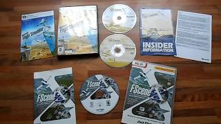 FLIGHT SIMULATOR X DELUXE EDITION PC DVD ROM GAME INC FSCENE X EXPANSION PACK [upl. by Adiazteb758]