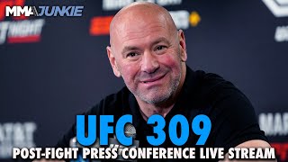 UFC 309 PostFight Press Conference Live Stream from New York [upl. by Aber]