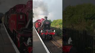 Didcot Railway Centre On 20th September 2024 BR Ivatt Tanks 41241  41312 Arriving Back At Didcot 👍🚂 [upl. by Ognimod563]